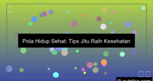 pola hidup sehat