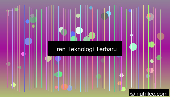 visual tren teknologi terbaru