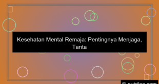 kesehatan mental remaja