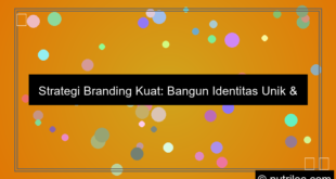 strategi branding kuat