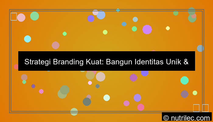 strategi branding kuat