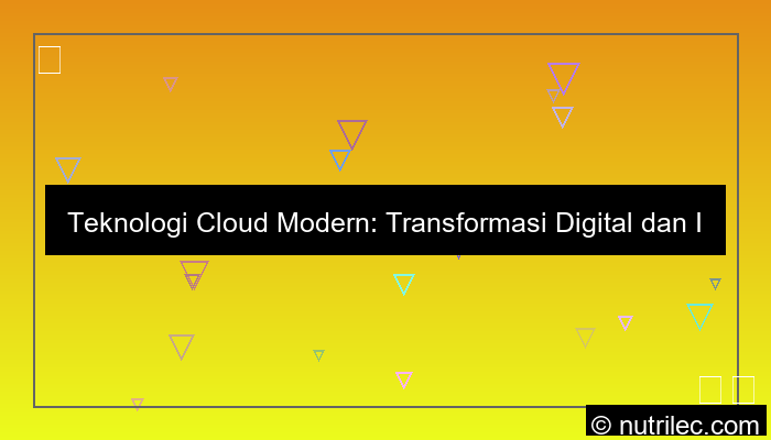 teknologi cloud modern