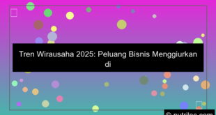 tren wirausaha 2025